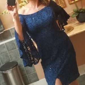 Royal Blue Dress